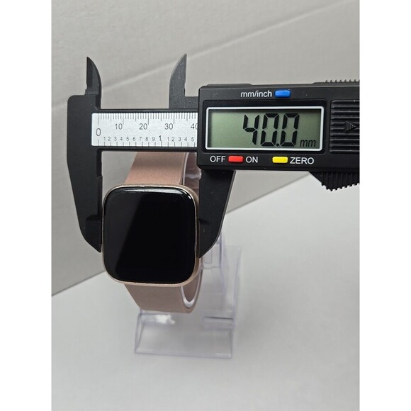 Fitbit Versa 2 Smartwatch Pink 40mm Alexa WR50M Always On Display No Charger - Picture 5 of 10